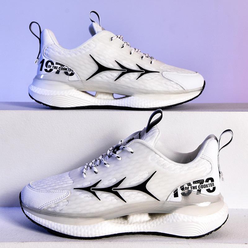 

Basketball shoes men s and women s new couple luminous sports shoes breathable casual sports shoes elastic super soft running shoes 39