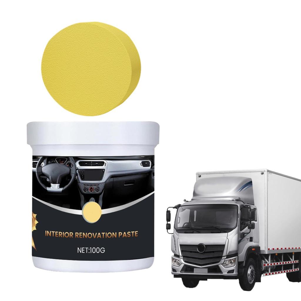 Auto Interior Restorer, Long Lasting Car Dashboard Polish , Interior Renovated Cream Interior