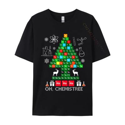 Science Christmas Shirt Oh Chemist Tree Chemistree Chemistry T Shirt Cotton Man Plus Size Tops Basic Tees