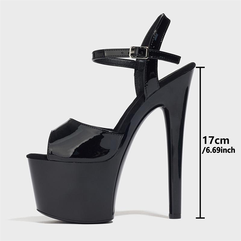 Fashion Eilyken Sexy Stiletto High Heels Nightclub Stripper Party Prom Women Sandals Street Style Platform Open Toe Female Shoes