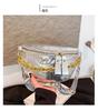 Thick Chain Women's Waist Bag Fanny Pack Fashion Shoulder Crossbody Chest Bags Female Belt Bag Crocodile Shoulder Bag