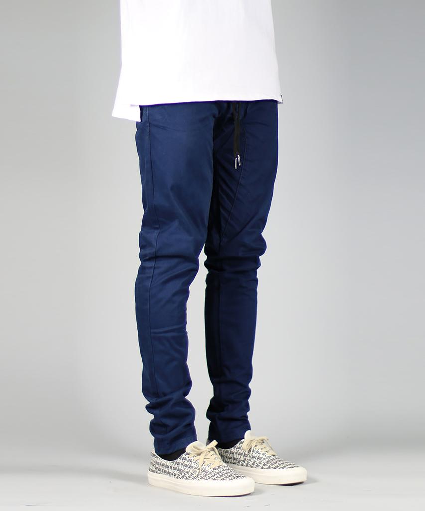 Haipeodenim Dark Navy Drop Crotch Pants