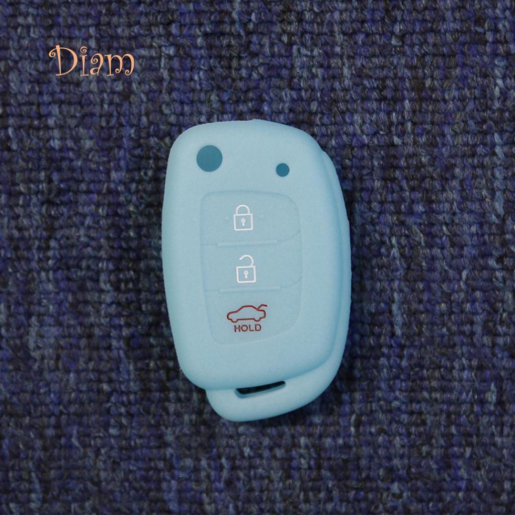 BH 3 Button Silicone Car Remote Flip Key Fob Shell Protect Cover Case for Hyundai Accessories