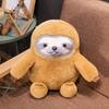 Cute Plush Sloth Stuffed Animal Backpack For Kids Customizable And Adorable!