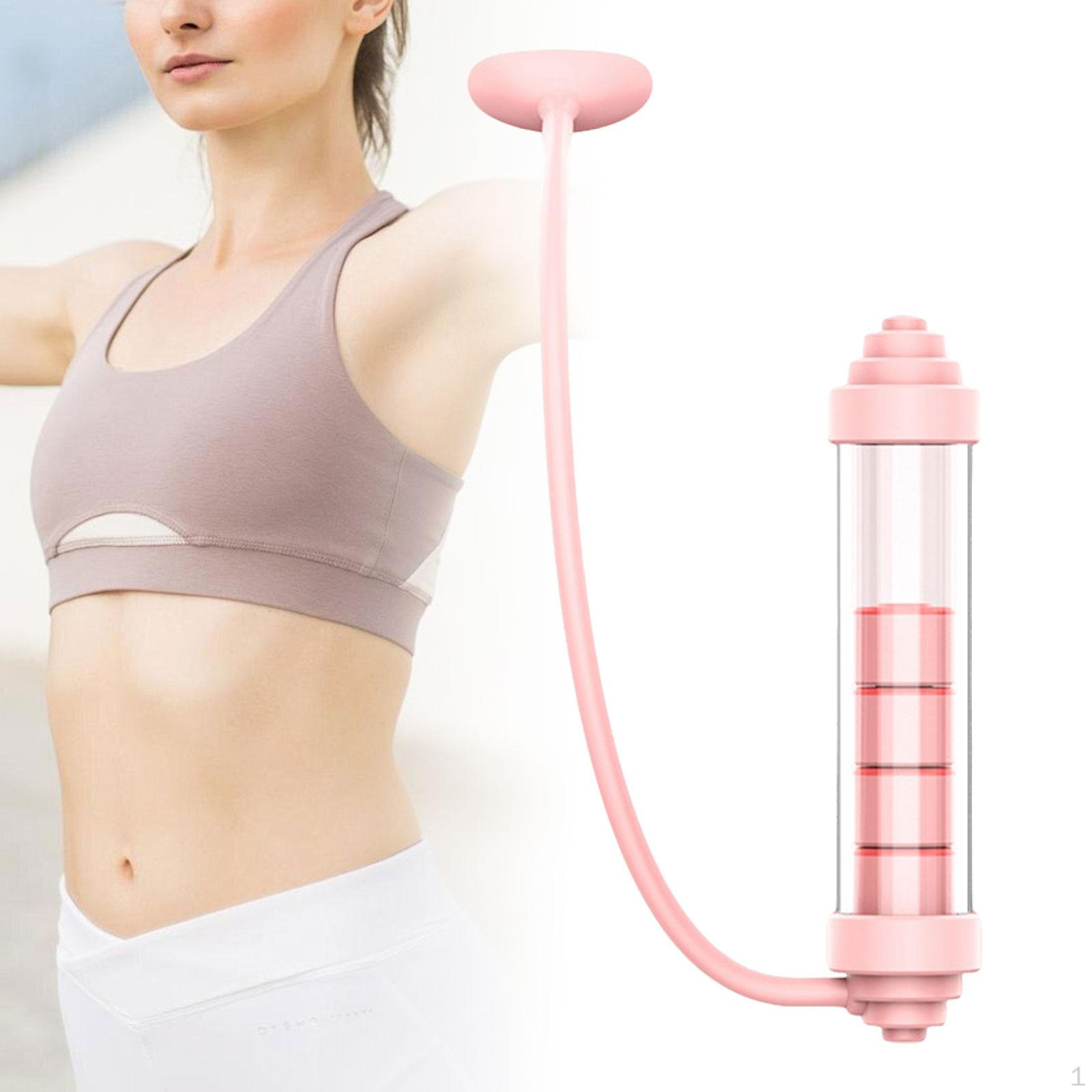 

Breathing Training Device Adjustable Resistance Levels for Riding Swimming розовый