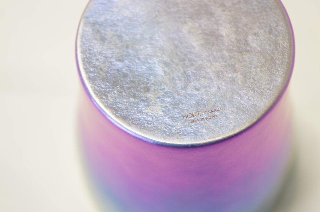 HORIE Gradient Titanium Double-walled Tumbler, Rei Hana Titanium, 250cc, UMI Grand Blue, T15KM250G13