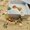 Elegant Jade Lily of the Valley Silk Bodhi Bracelet - Luxurious Chinese Style Festival Gift for Men & Women