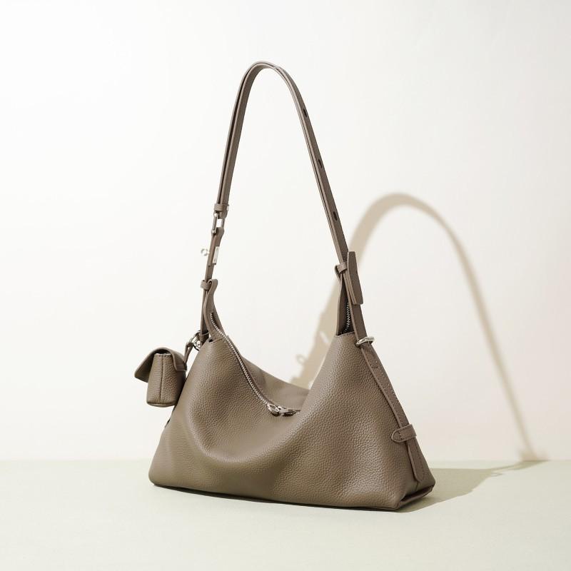 First Layer Leather Underarm Bag Casual New All-matching One-shoulder Commuting High-end Niche Handbag 2026