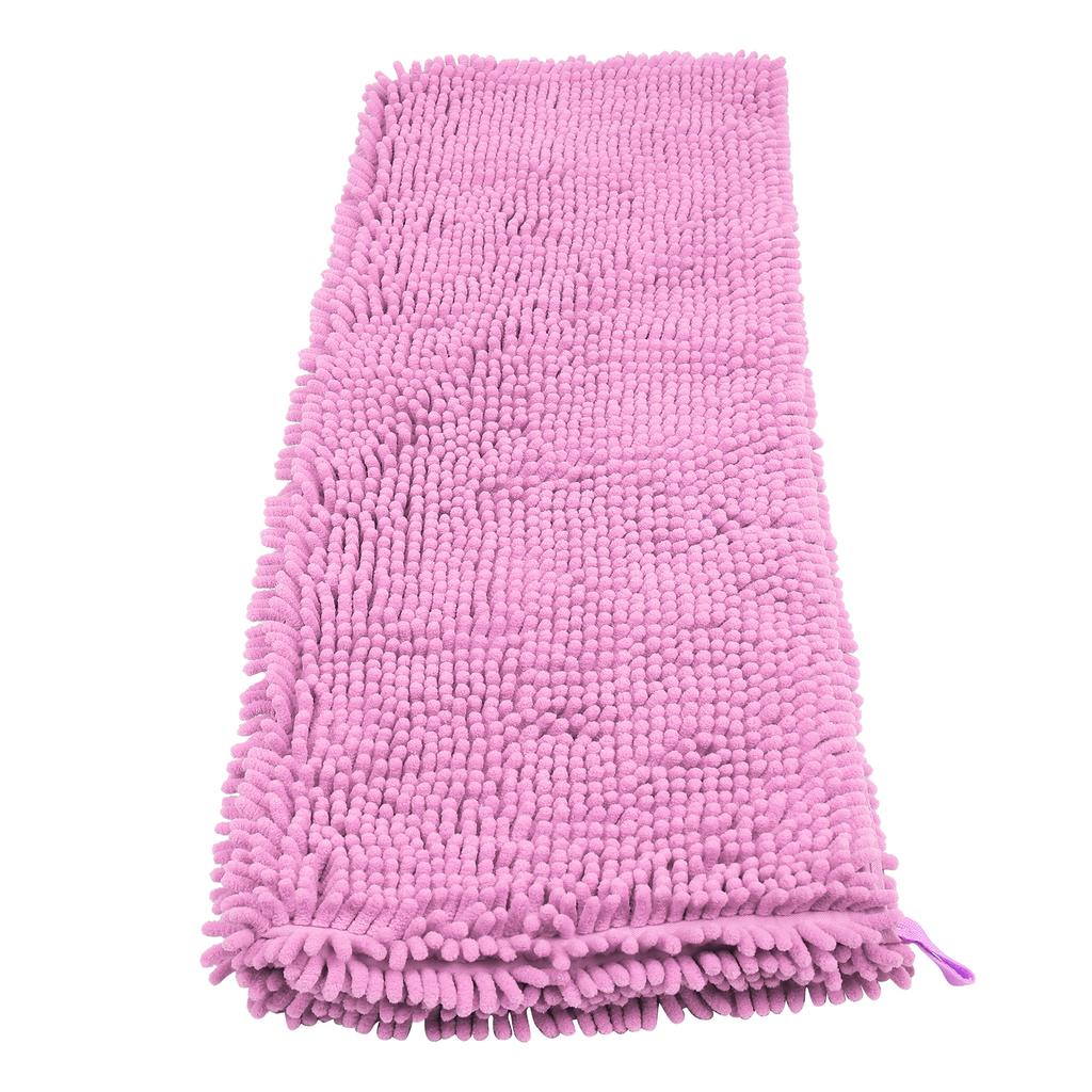 Prosop pentru animale de companie din fibră chenille Ultra absorbant Pătură moale pentru câini Prosop moale cu uscare rapidă pentru animale de companie Lavabil(MPink )