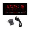 Accurate Timekeeping Digital Hanging Clock Large Screen LED Electronic Date Clock  Home Use