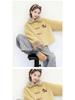 Women's Yellow Fox Fur-Lined Plush Lapel Coat - High-End, Eco-Friendly, Oversized Winter Style