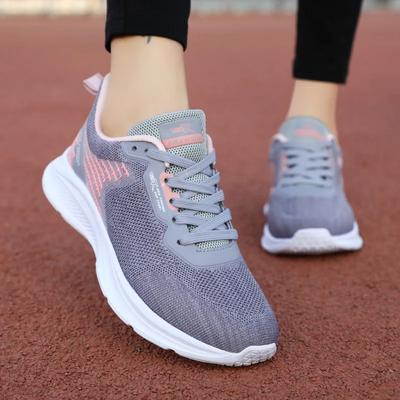 Modne buty sportowe damskie koreańskie oddychające lekkie buty do biegania i podróżowania modne siatkowe damskie buty codzienne tenisowe damskie
