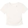 Betu Women's Summer Pleated Short-Sleeve T-Shirt