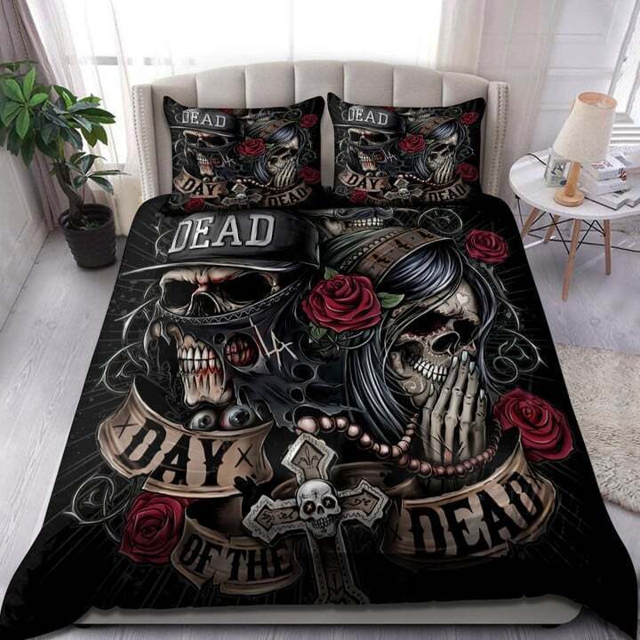 3D Skull Printed Bedding Set Duvet Cover Soft Comforter Cover Sets