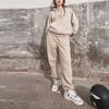 Li-Ning Badfive Series Loose-Fit Printed Hoodie Women Tops Grey AWDS152-4