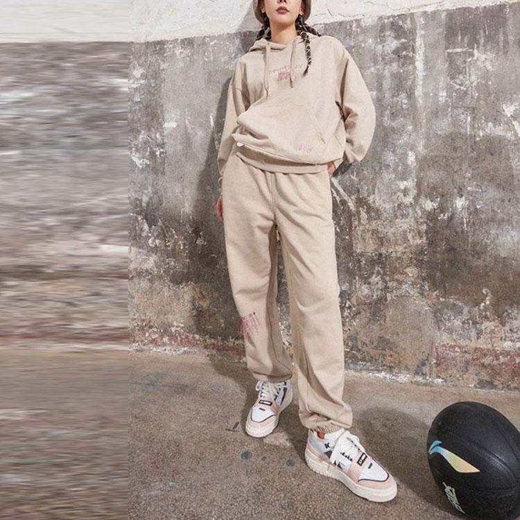 Женская толстовка с капюшоном свободного покроя Li-Ning Badfive Series — фото 3