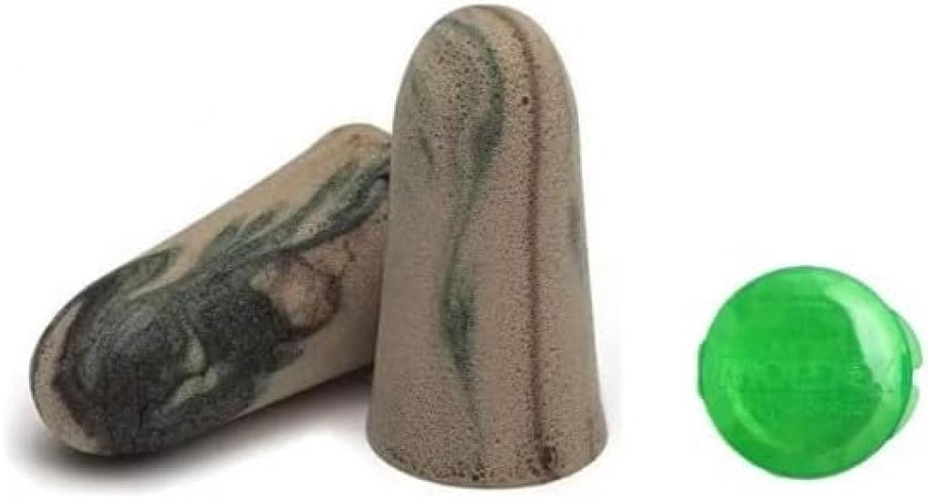 MOLDEX CAMO Camo Plugs Authentic Case Earplugs, 50-Pair Pack, [MOLDEX Set]
