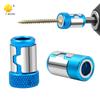 Light Blue Magnetic Ring for Screwdriver Bits - Universal Steel Sleeve