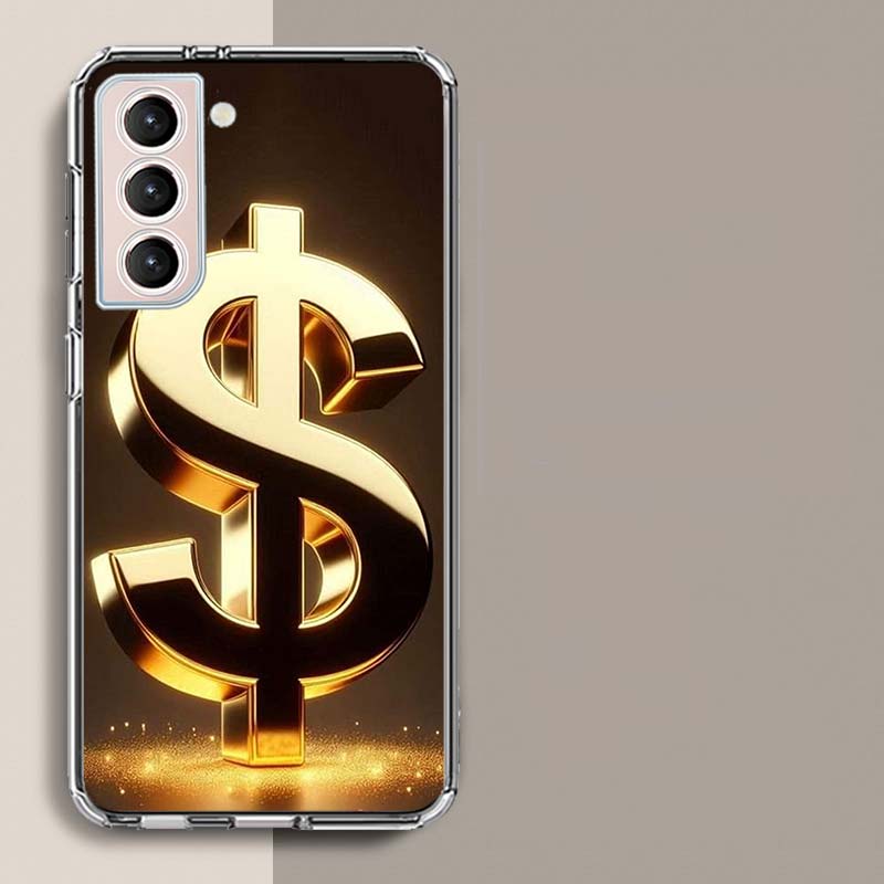 The World of US Dollar Currency Phone Case For Samsung A16 A26 A36 A56 A17 A15 A25 A35 A55 A14 A24 A34 A54 A04S A05S Galaxy Note
