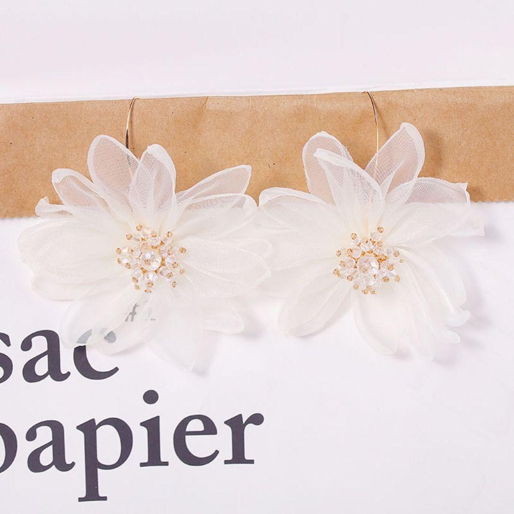 Bohemian Pastoral Design Korean Style Jewelry Fresh Earrings Women Earrings Flower Drop Earrings