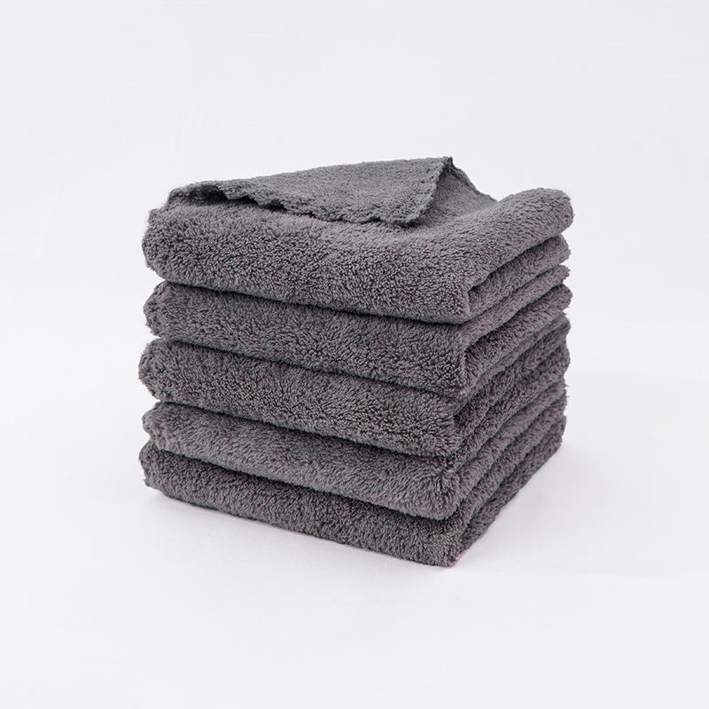 Coral Fleece Dishcloth - Soft, Absorbent, Multi-color Microfiber Cleaning Towel