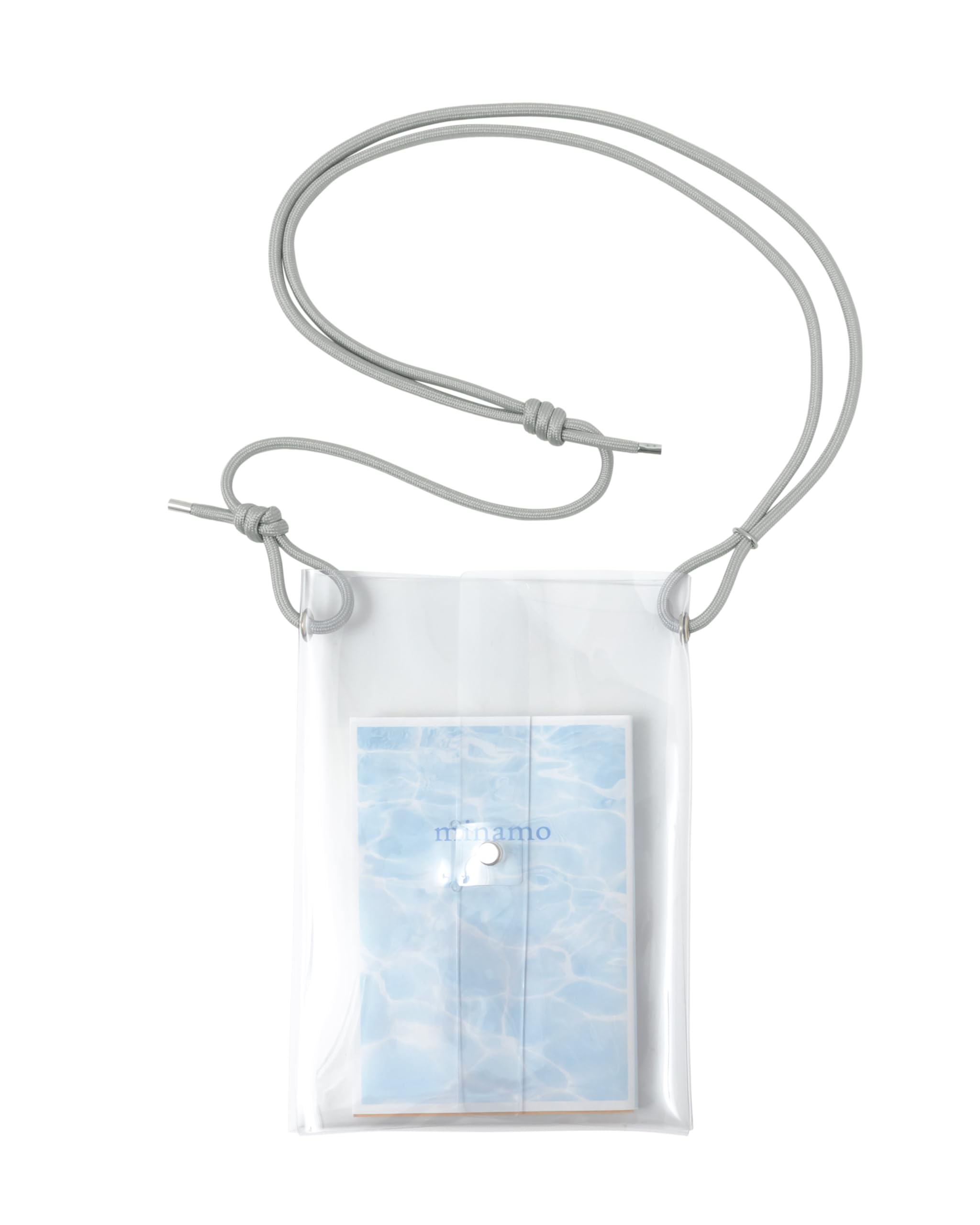 

Asoboze Sugata Convenience Shoulder Book Made in Transparent Clear Shoulder Smartphone Shoulder Smartphone Crossbody for Men and Clear x Bag, Pouch,