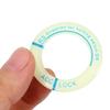 Qiilu Premium Quality Ignition Switch Decoration Ring, Car Motorcycle Luminous Ignition Switch Keychain Circle Cover Trim Universal (Green Light Blue)