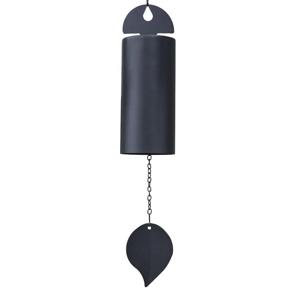 

Outdoor Iron Wind Chime Generating Relaxing Deep Tones to Enhance Garden and Patio Ambiance with Lasting Durability чёрный