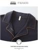 Men's Plus Size Pure Cotton Pajama Set - Long Sleeve for Spring, Autumn & Winter 2025