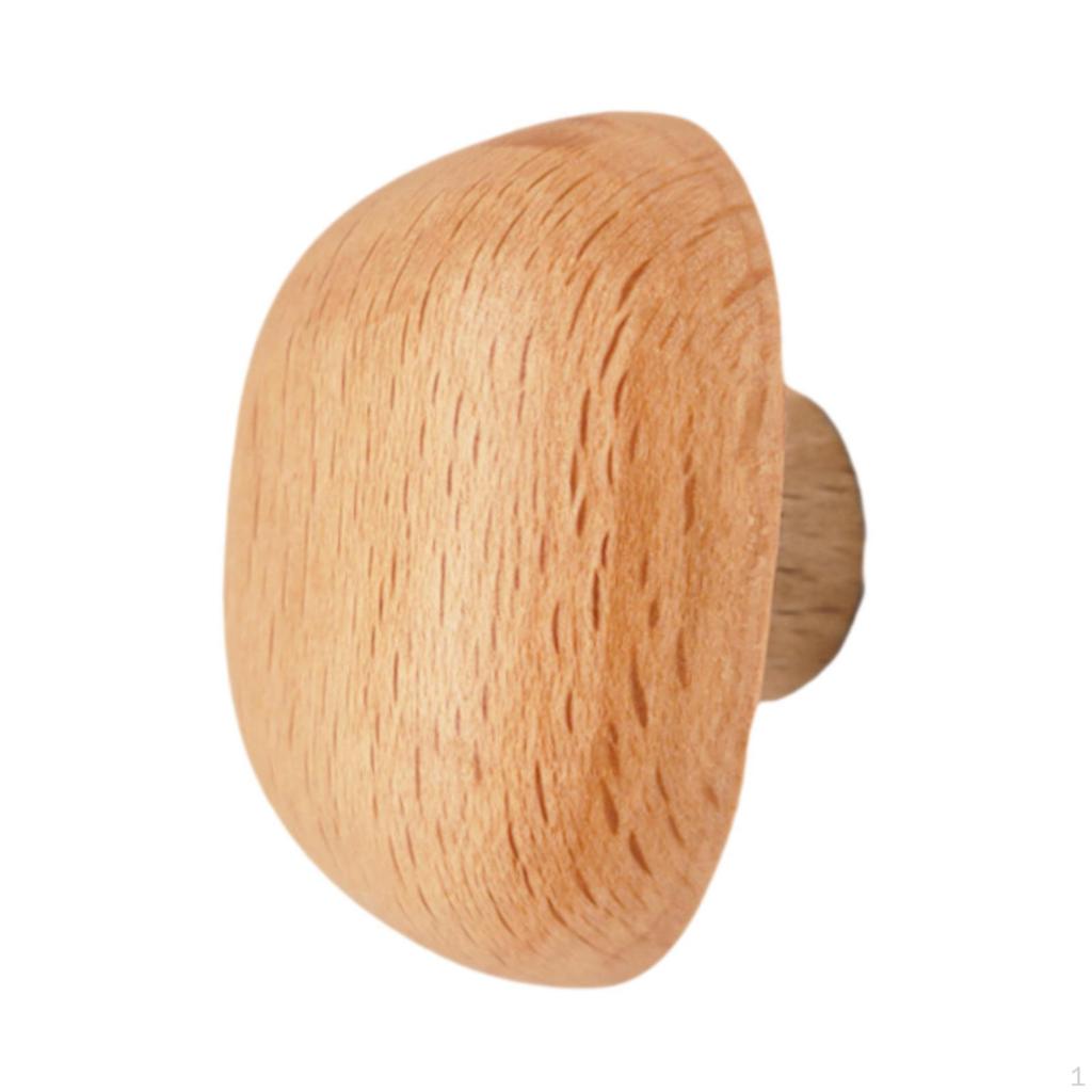 Wall Mounted Wooden Coat Hook Organizer for Home And Office