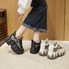 Inner height increase dad shoes women's spring 2025 new Wenzhou shoes casual sports shoes women's versatile platform women's shoes