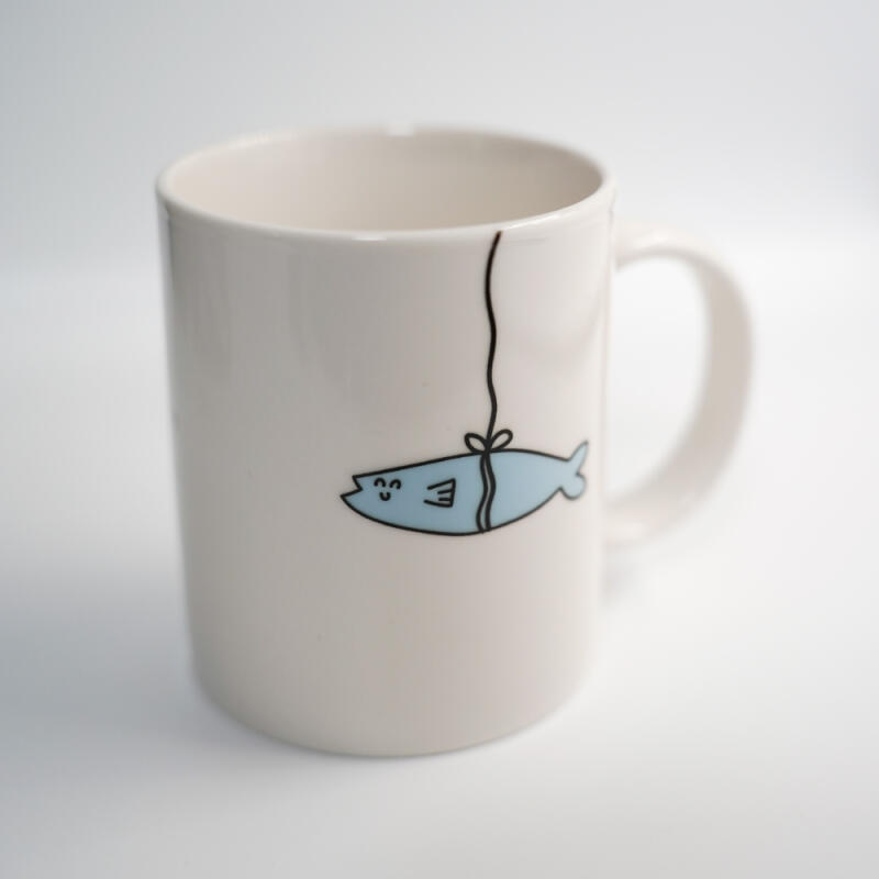 Ein Einweihungsgeschenk, Geburtstagsgeschenk und Dankeschön-Geschenk für die Kabeljau-Tasse.