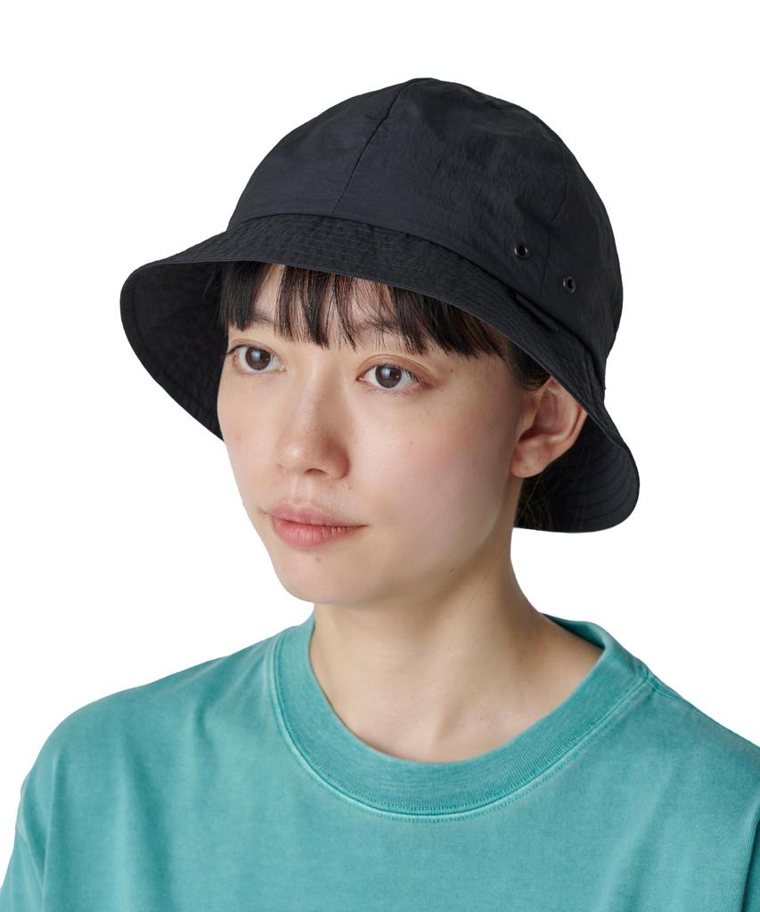 Cap Nylon Tussah Hat Size 2 BLACK Camping Outdoor Festival [Snow Peak] AC-25SU009