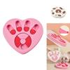 Interactive Heart Shaped Slow Feeder Dog Bowl Puzzle Toy For Engaging Playtime Fun