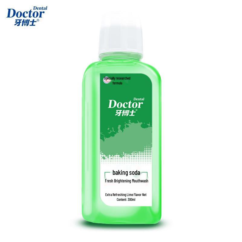 

Dr. Dental Baking Soda Fresh Whitening Mouthwash, Mint (5 x 300ml)