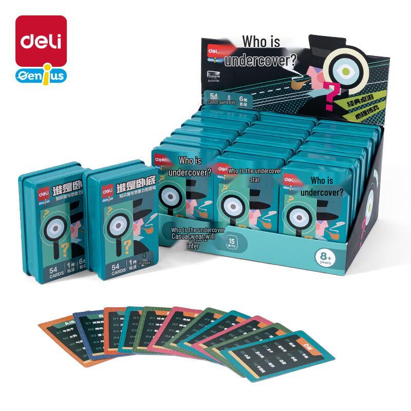 Deli Who is the Undercover Agent Board Game