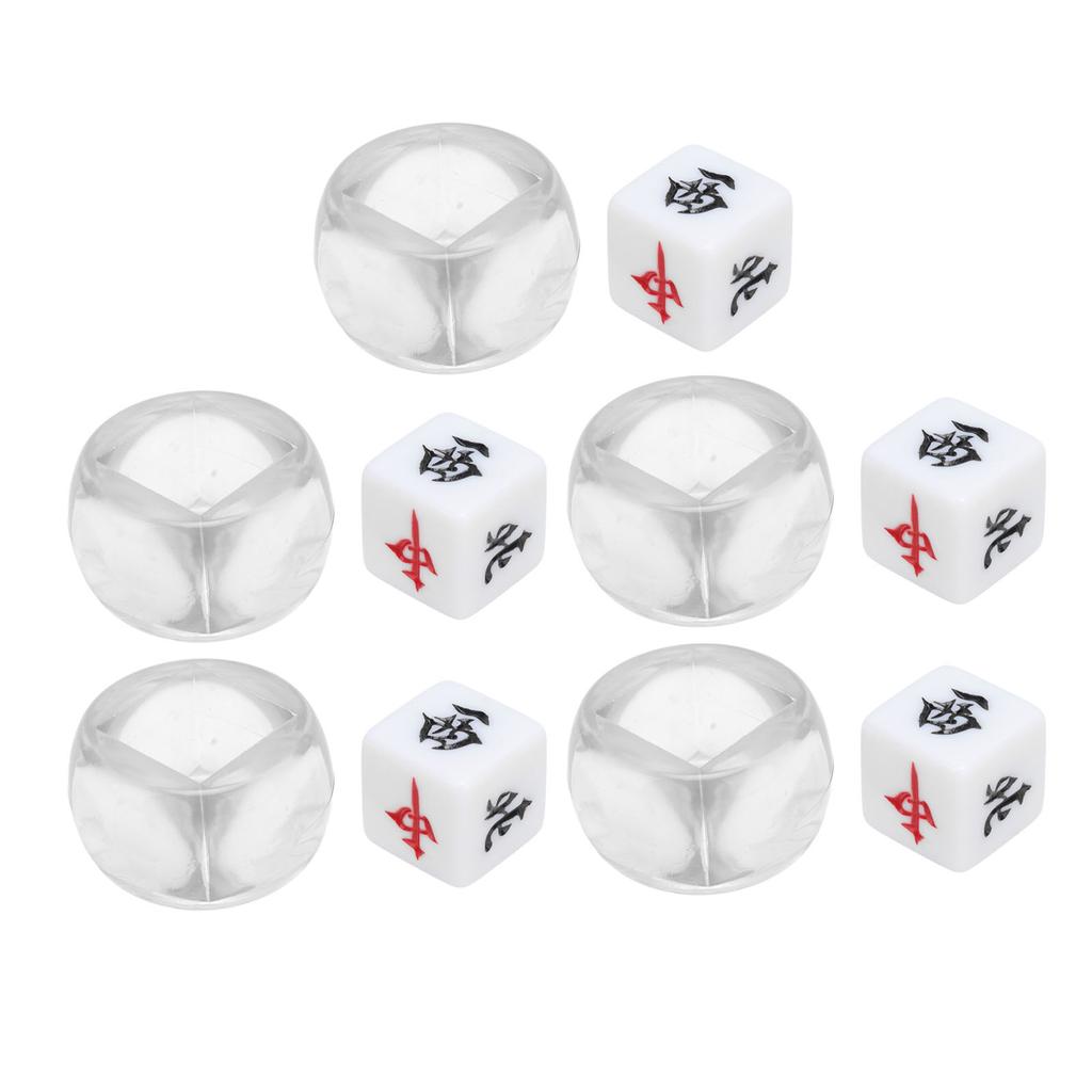 5Pcs Mahjong Wind Direction Dice East South West North Sphere Entertainment Game Dice
