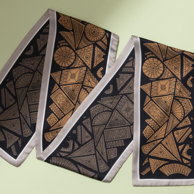 RECLOW RECLOW SNAIL Long Scarf