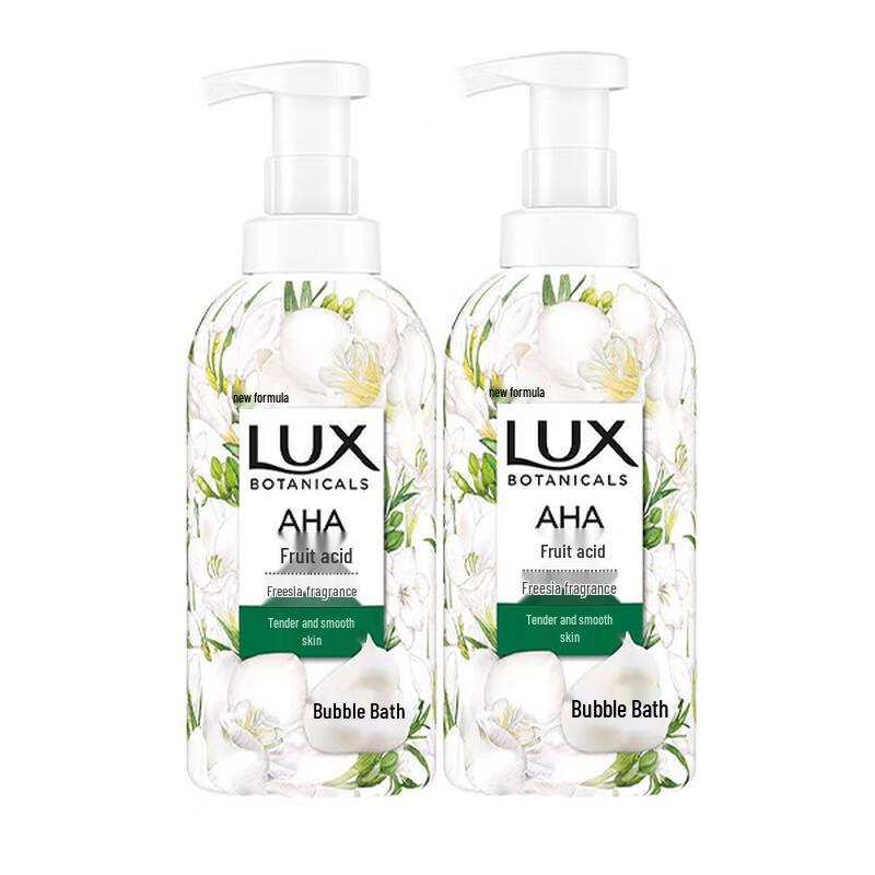 LUX Plant Extract AHA Bubble Shower Gel