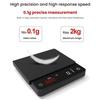 Digital Kitchen Scale USB Food Scale Electric Coffee Scales Digital Scale Plastic Material Gift for Coffee Enthusiasts