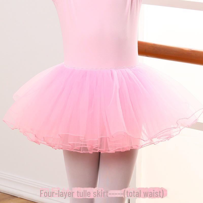 New Children's Tutu Skirt: Ballet Dance Mesh Tutu for Performances & Princess Dress-Up