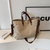 Large Capacity Shoulder Bag for Women Zipper Versatile Ladies Pleated New