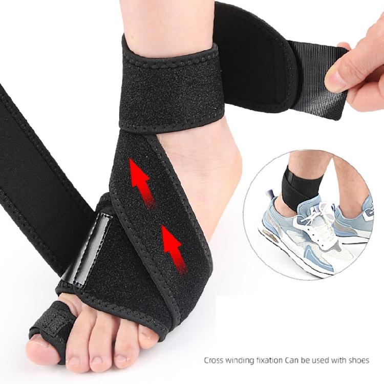 Fallfuß-Orthese zum Gehen Hallux-Valgus-Korrektor Knöchelstabilisator Knöchel-Fuß-Orthese Vorfuß-Stützgurt für Damen Herren