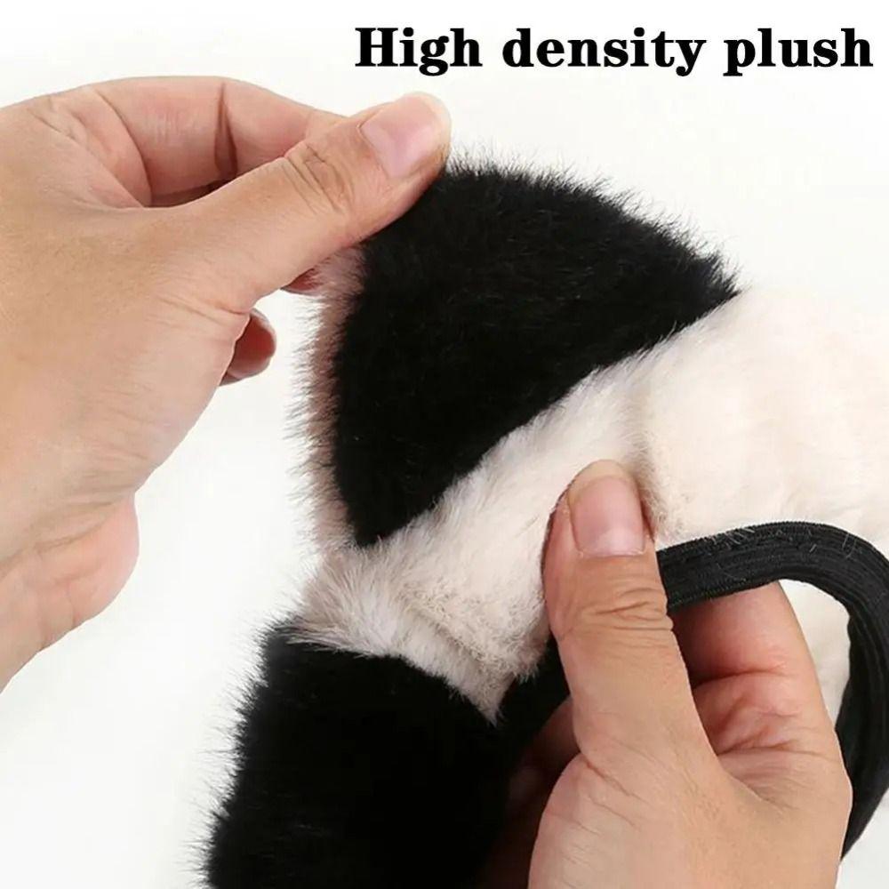 Non-slip Plush Steering Cover Warm Steering-Wheel Case Cute Cat Ears  Steering Wheel Cover  Winter
