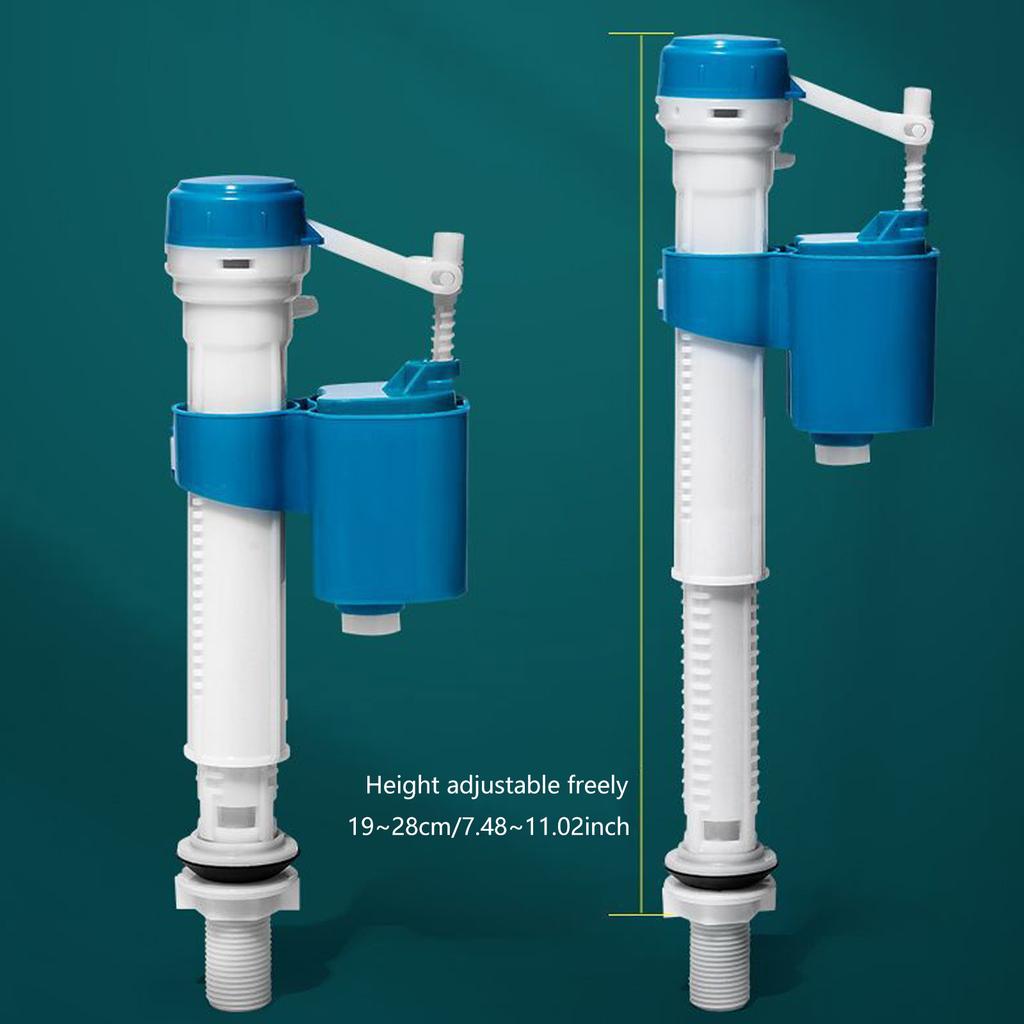 Multipurpose Toilet Cistern Inlet Valves Part Leakproof Sturdy ABS Materials Smooth Water Flows for Household Use