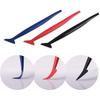 FOSHIO Vinyl Car Wrapping Flexible Micro Squeegee Curves Slot Tint Tool Set 3 In 1 with Different Hardness for Talling Vehicle Wraps and Auto