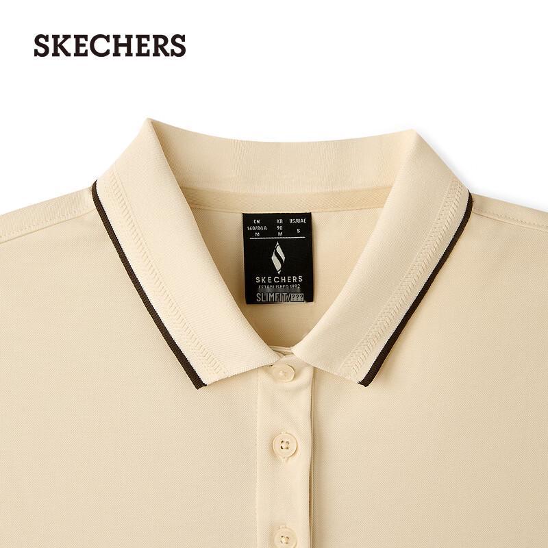 Skechers Women's Knit Short Sleeve Polo Shirt L226W004