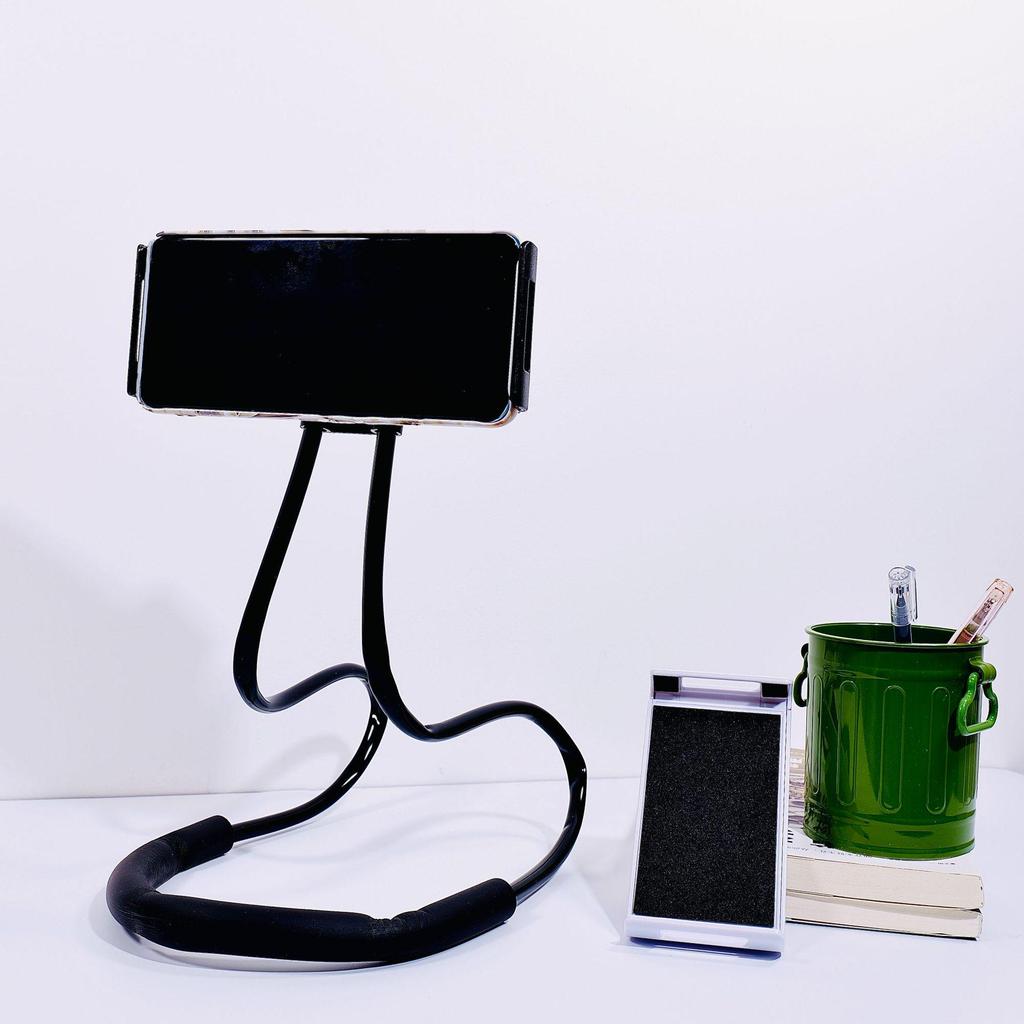 Universal Multi-Functional Neck Hanging Phone Holder with Live Streaming Capability