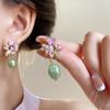 Ear Jewelry Bohemian Earrings Women Pearl Pendant Sweet Drop Earrings Flower Stud Earrings  Party