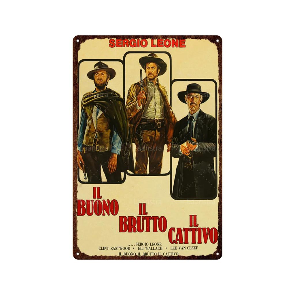 Various Classic Movie Posters Retro Metal Plaque Tin Sign Posters Living Room And Bar Interior Decoration Poster Painting